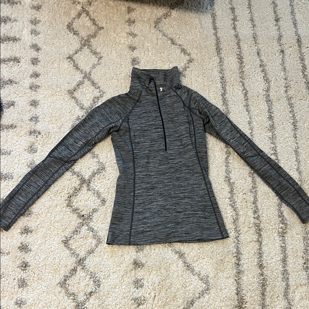 Under Armour Charcoal Quarter-Zip Pullover
